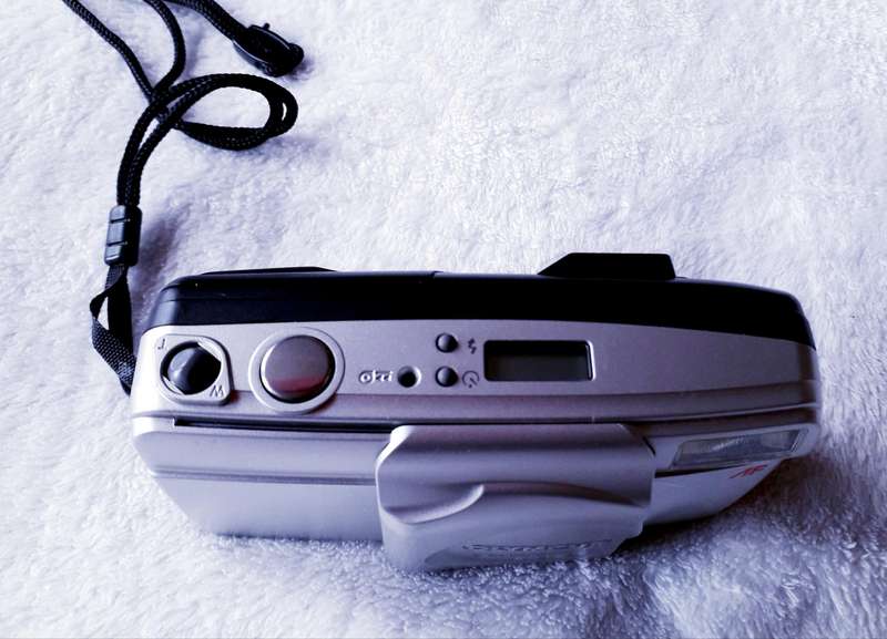 Vintage Olympus Camera with Protective Case | Secondhand