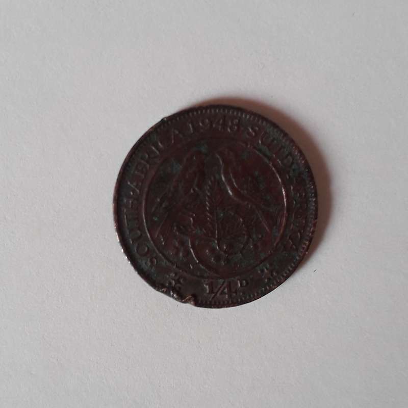 South African Coins Lot 1948-1970 |  1/4D penny 1/2c 1c 2c pieces