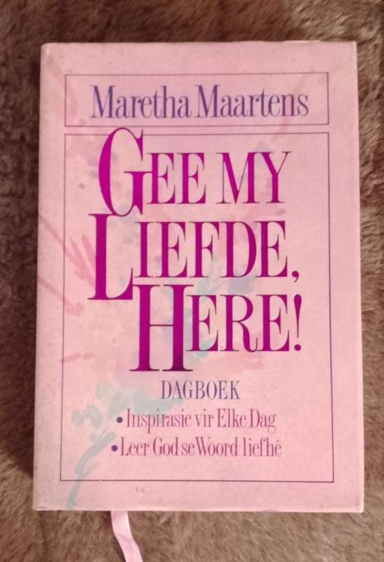 Collection of 3 Pre-loved Afrikaans Religious Hardcover Books / Afrikaanse Christelike Boeke
