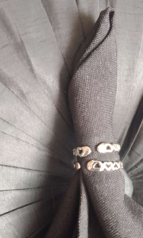 Open Hearts Ring Set - Free size
