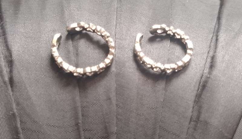 Open Hearts Ring Set - Free size