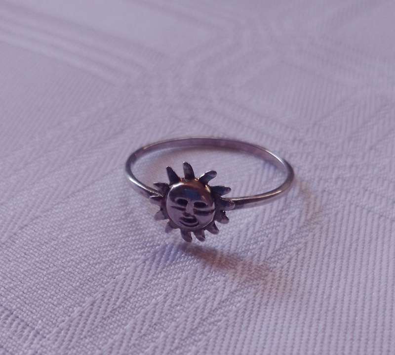 Authentic 925 Sterling Silver Ring Size O+