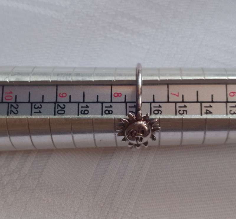 Authentic 925 Sterling Silver Ring Size O+