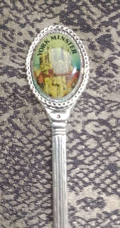 Vintage York Minster Souvenir Teaspoon
