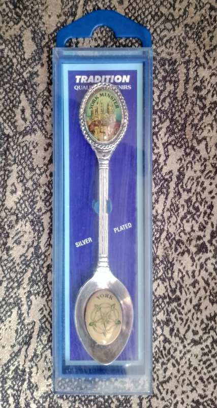 Vintage York Minster Souvenir Teaspoon