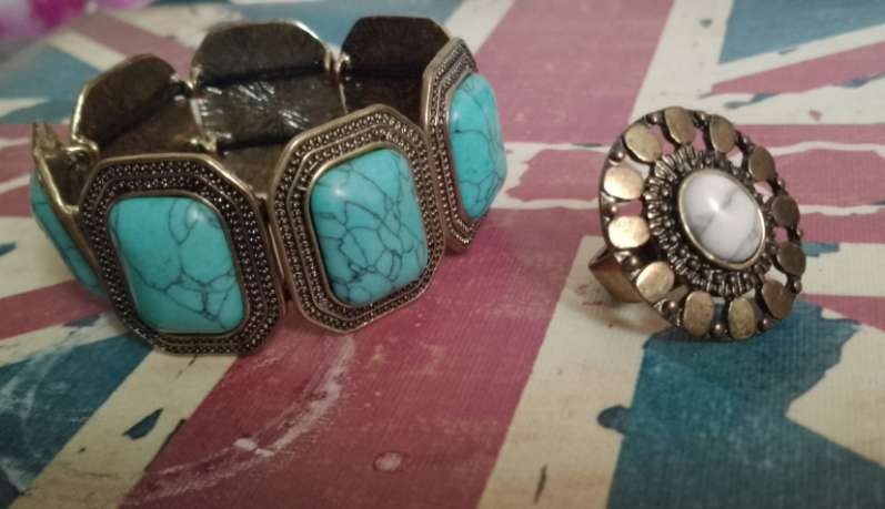 Vintage Bracelet and Ring Combo