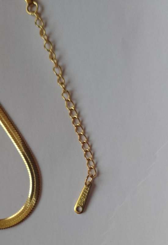 Stainless Steel Herringbone Bracelet
