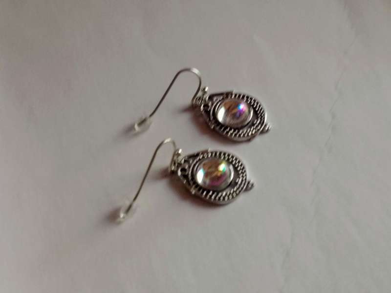 Vintage Moonstone Drop Earrings