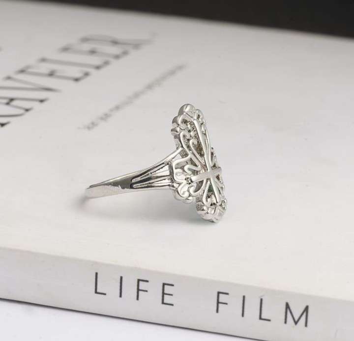 Designer Filigree Ring Size S