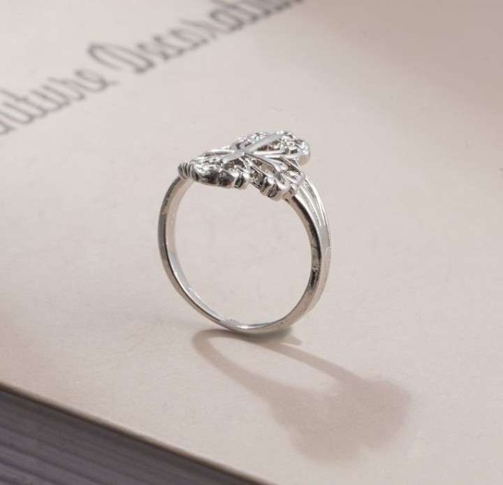 Designer Filigree Ring Size S