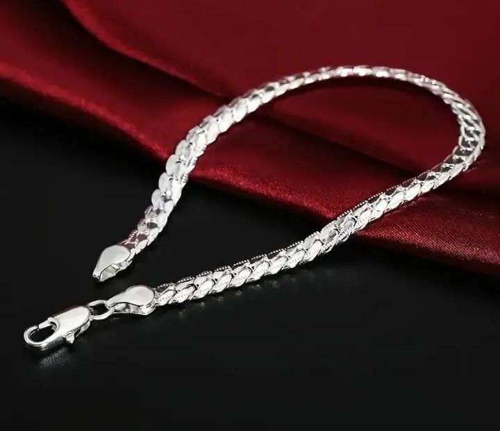 Elegant S925 Sterling Silver Filled Bracelet