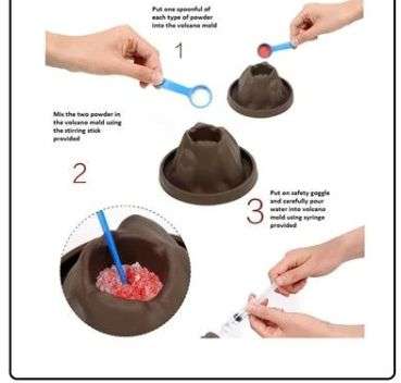 Volcano Eruption Science Kit
