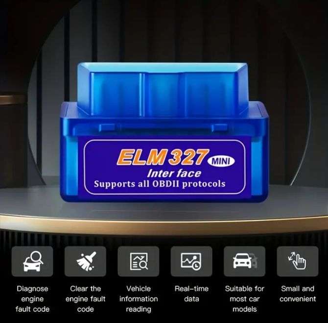 ELM327 Mini Wireless OBD2 Car Diagnostic Scanner
