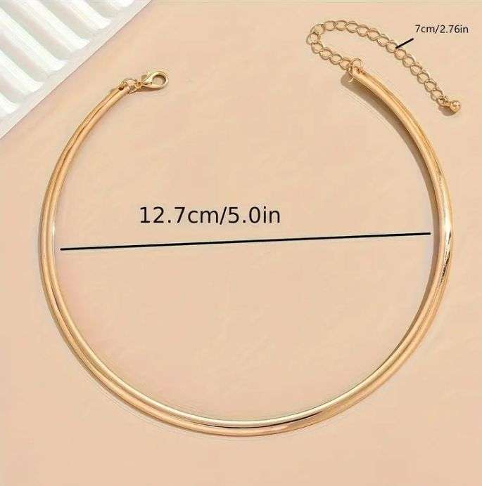 Choker Necklace with Extender