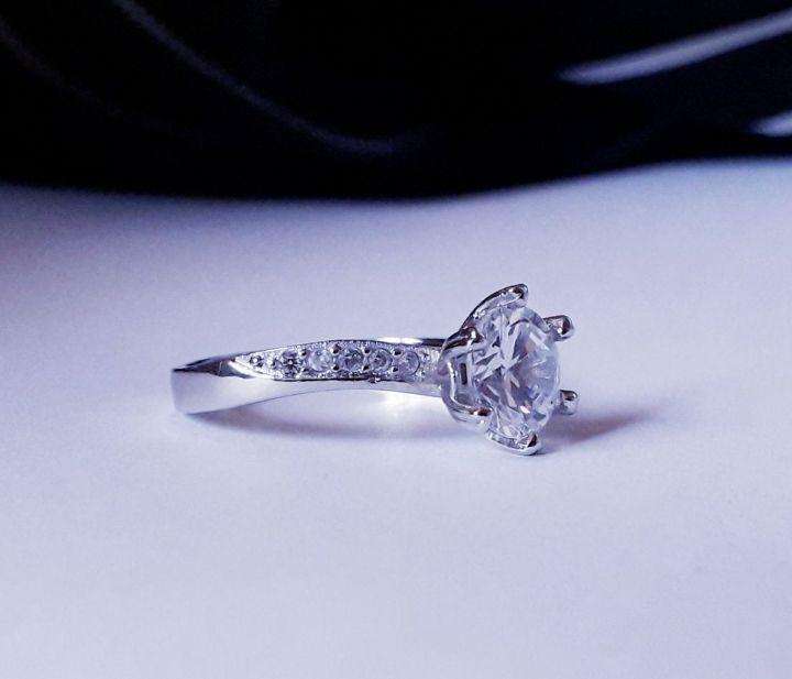 S925 Sterling Silver Filled Ring |  Size 8