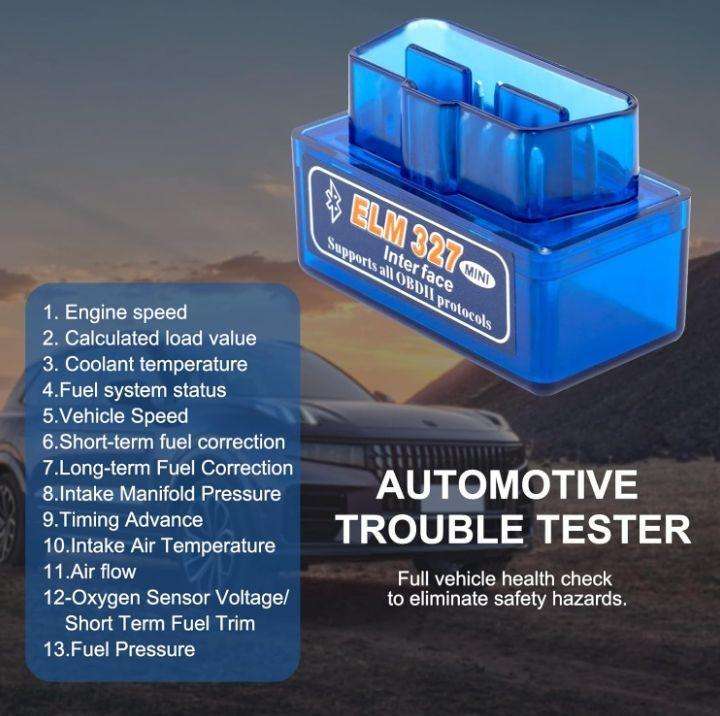 ELM327 Mini Wireless OBD2 Car Diagnostic Scanner