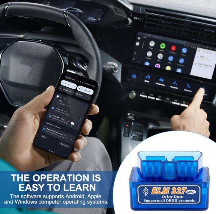 ELM327 Mini Wireless OBD2 Car Diagnostic Scanner