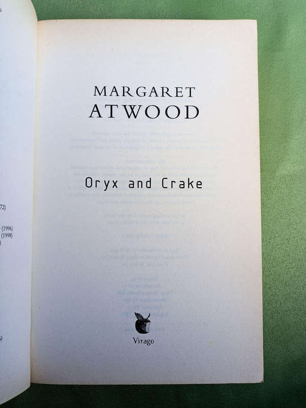Margaret Atwood book combo