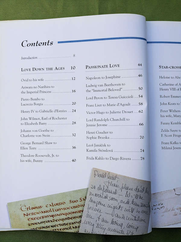 Famous love letters and Great letters - book combo