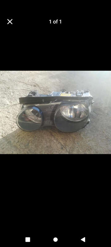 BMW E46 Ti left headlight
