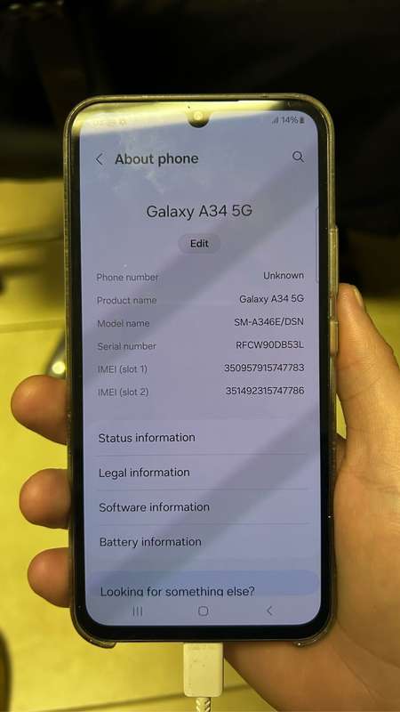 Samsung galaxy A35 128Gb dual sim