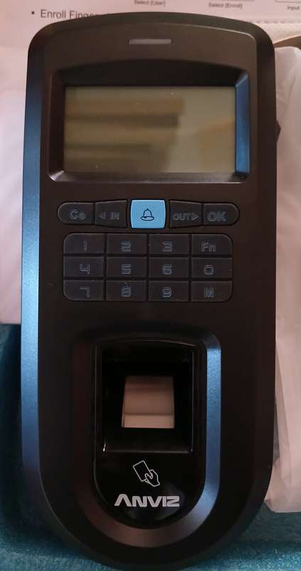 Anviz VF30 Fingerprint/Card Access Control Terminal