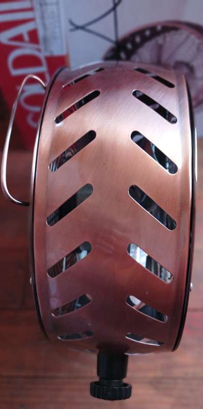 8" Goldair Copper Metal Desktop Fan(Display Unit)