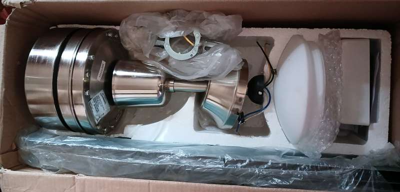 (Display Unit) Sunbeam140cm 4 Blade 1 Light Industrial Ceiling Fan (SSCF-520)