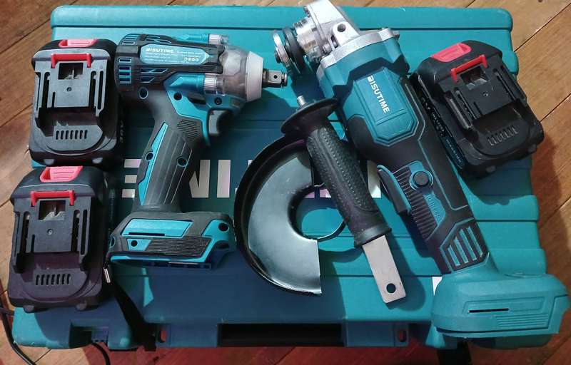 21V Brushless Angle Grinder and Wrench (Display Units)