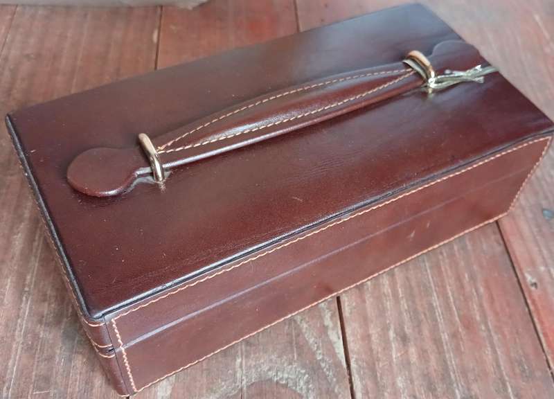 Genuine Leather Jewelry Box