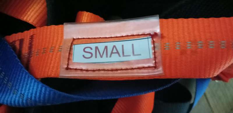 Full Body Safety Harnesses with Double Energy Absorbing Fall Arrest Lanyard and Belt) Small