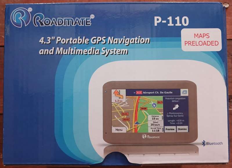 4.3" Roadmate Navigation GPS Multimedia with Bluetooth
