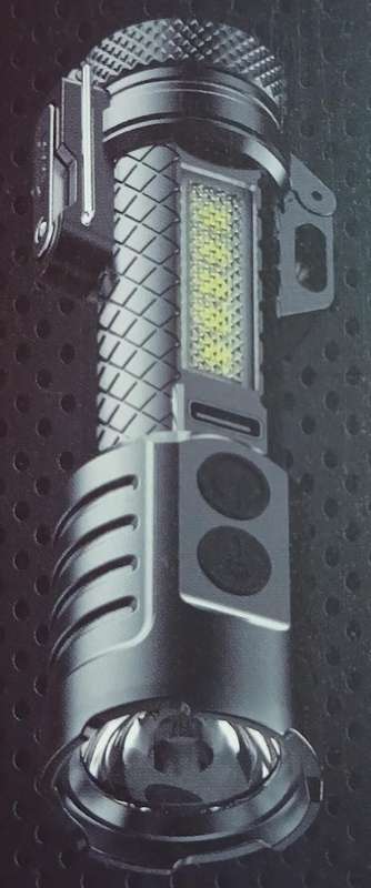 Dual Light Usb C-Type Weatherproof Igniter Flashlight
