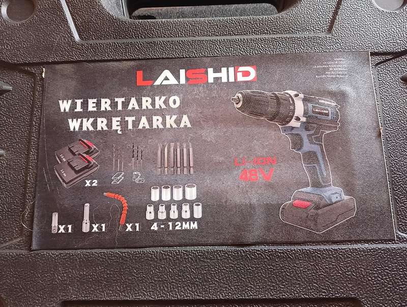 21v Cordless Impact Driver Drill Set