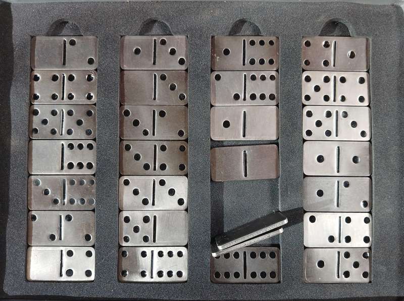 Metal Dominoes