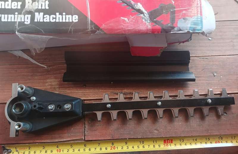 30cm Heavy Duty Hedge Trimmer Adaptor for Angle Grinder