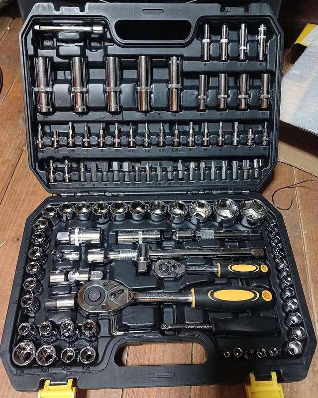 108 Piece Bebona Multipurpose Reinforced CR-V Tool Set