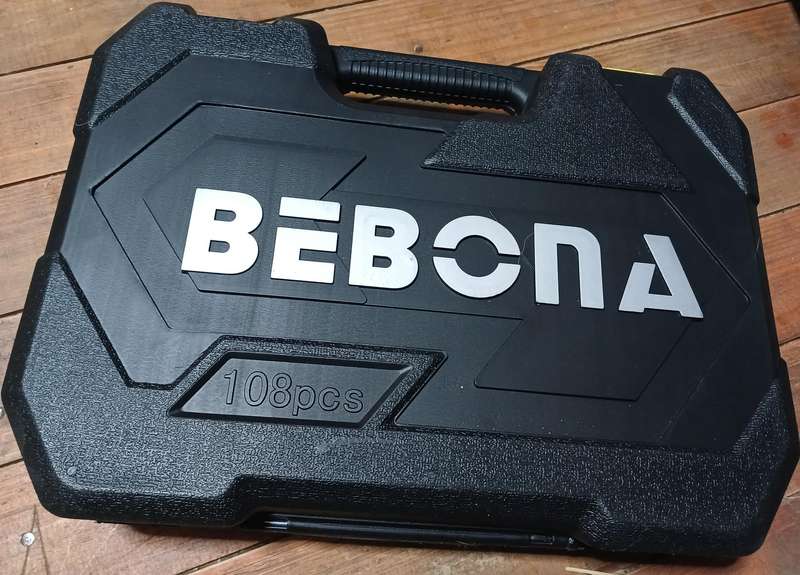 108 Piece Bebona Multipurpose Reinforced CR-V Tool Set
