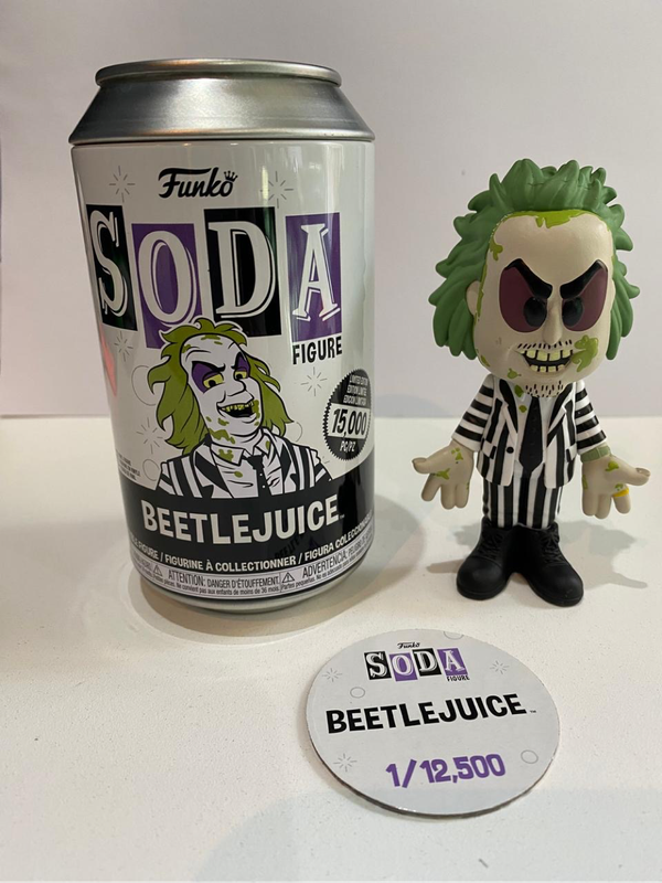 Beetlejuice Funko Soda Can  Limited Edition