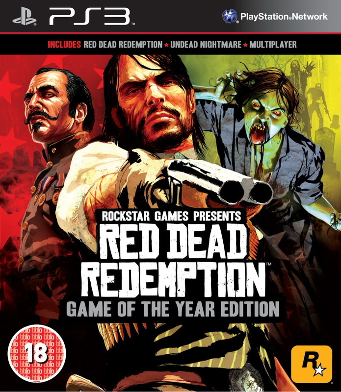 Red Dead Redemption Game of the Year PS3