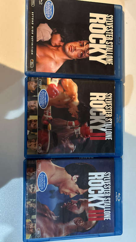 Rocky 1 - 3 Original Blu-Ray