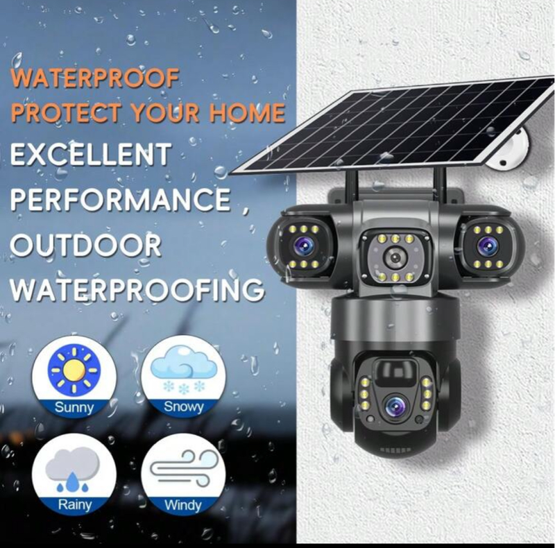 4 G sim card solar camera , for farms and other properties .