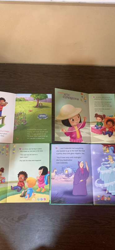 4x Leapreader Books