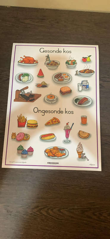 11x A3 Afrikaanse Laminated Posters (Nog nuut) Prys is vir alles