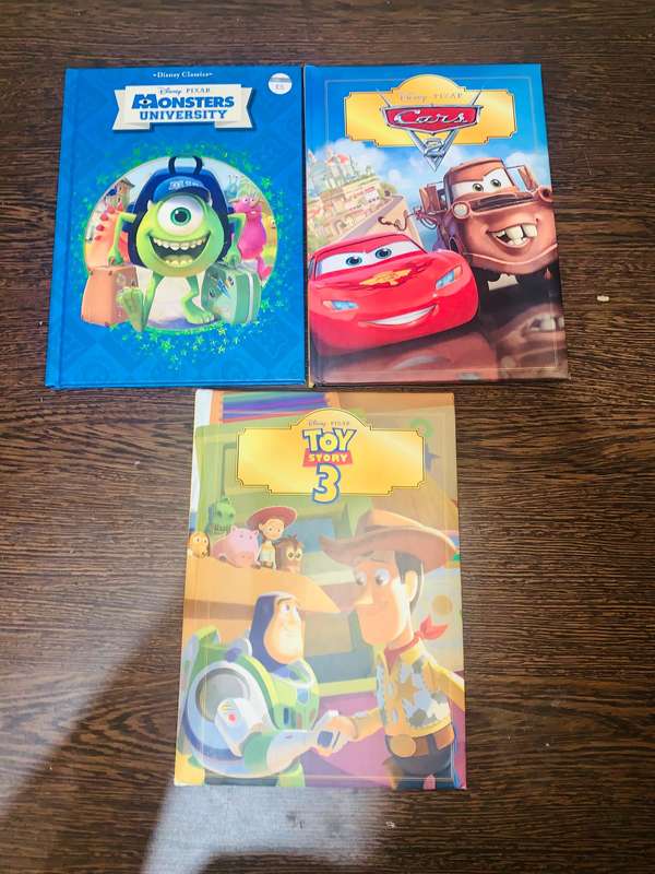 3x Original A4 Disney Reading and Picture Books