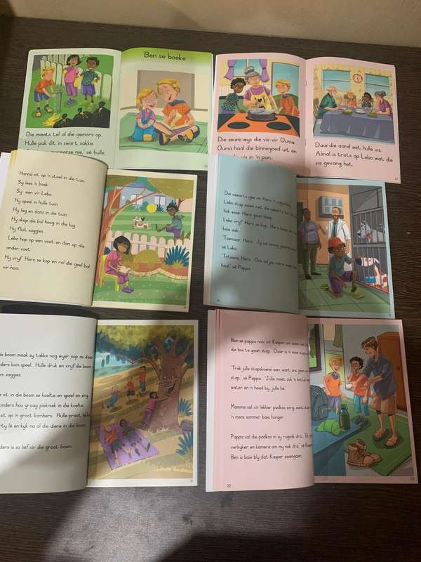 6x Afrikaans Books