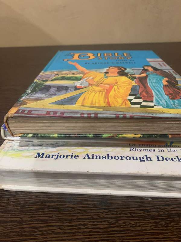 3x Christian Reading and picture Books (Thick - Price for all)
