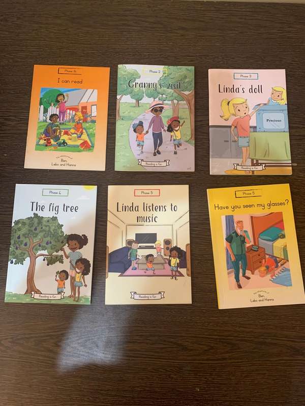 6x English Gr.1 Reading & Picture Books (Price for all)