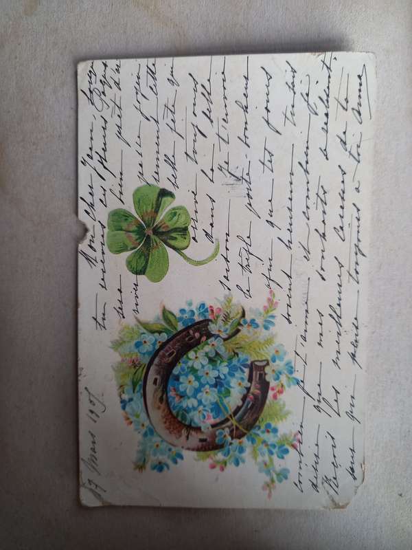 Vintage Greetings postcard