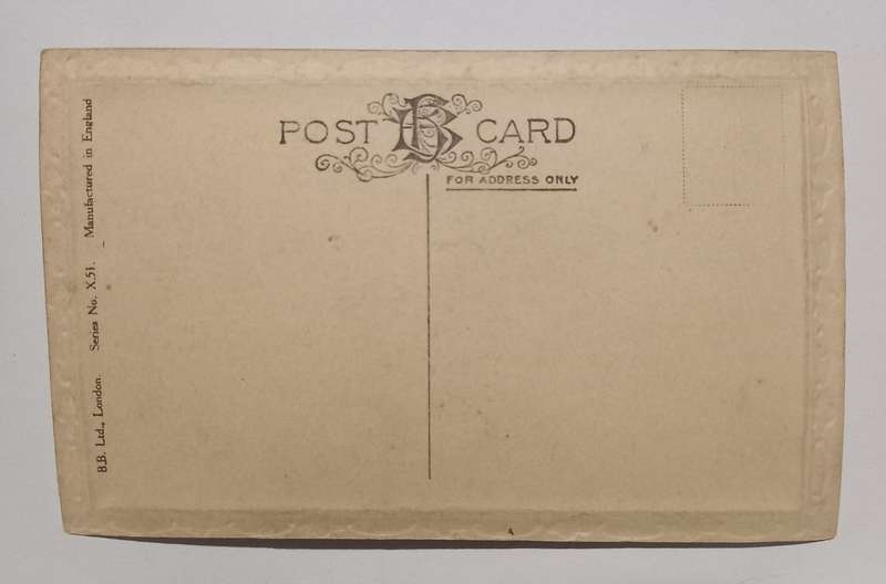 Vintage christmas postcard